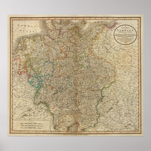 Germany, Austria, Bohemia Poster (Front)