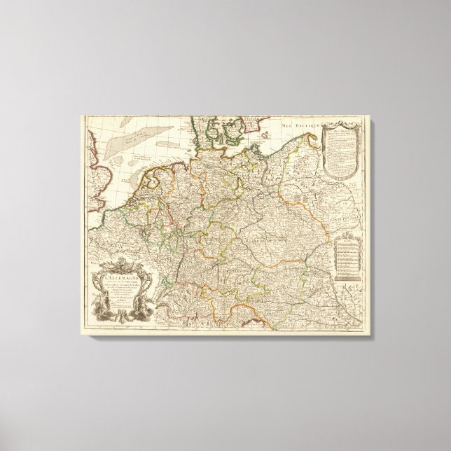 Germany, Austria, Europe Canvas Print (Front)
