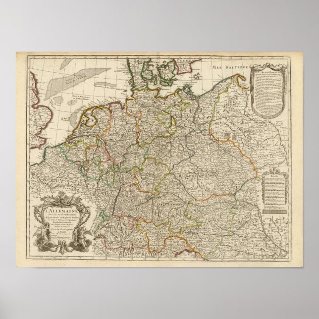 Germany, Austria, Europe Poster (Front)