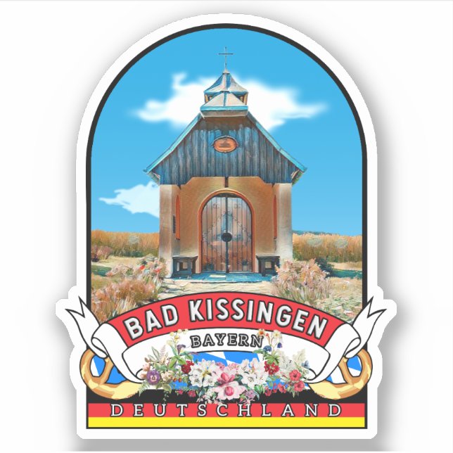 Germany Bad Kissingen Vintage souvenir (Front)