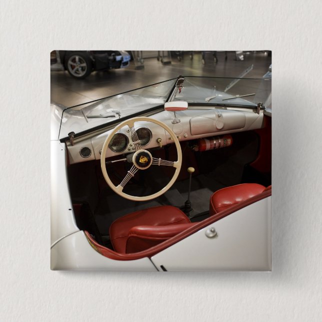 Germany, Baden-Wurttemberg, 2 2 Inch Square Button (Front)