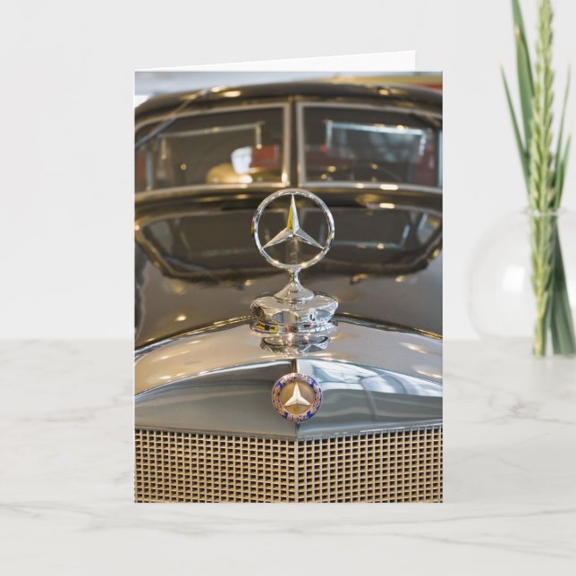 Germany, Baden-Wurttemberg, Stuttgart. Mercedes Card (Front)