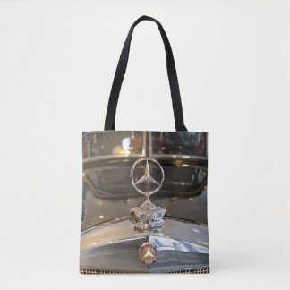 Germany, Baden-Wurttemberg, Stuttgart. Mercedes Tote Bag