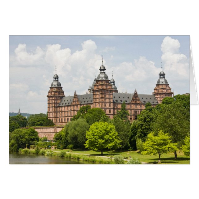 Germany, Bavaria, Bayern, Aschaffenburg. Schloss (Front Horizontal)