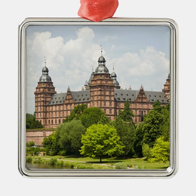 Germany, Bavaria, Bayern, Aschaffenburg. Schloss Metal Ornament (Front)