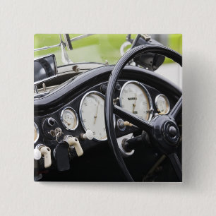 Germany, Bayern-Bavaria, Munich. BMW Welt Car 3 2 Inch Square Button