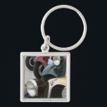 Germany, Bayern-Bavaria, Munich. BMW Welt Car 5 Keychain<br><div class="desc">COPYRIGHT Walter Bibikow / DanitaDelimont.com | EU10 WBI0483.jpg | Germany,  Bayern-Bavaria,  Munich. BMW Welt Car Emporium,  BMW-Fraser-Nash Cars from the 1930s.</div>