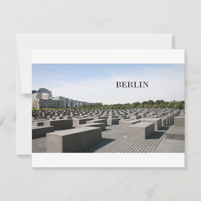 Germany Berlin Holocaust (St.K) (Front)