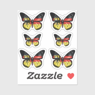 Germany butterfly monarch flag
