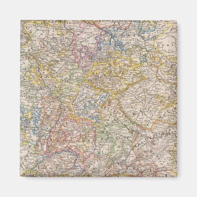 Germany by Rudolf von Habsburg Magnet (Front)