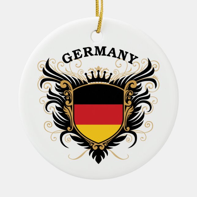 Germany Ceramic Ornament (Front)