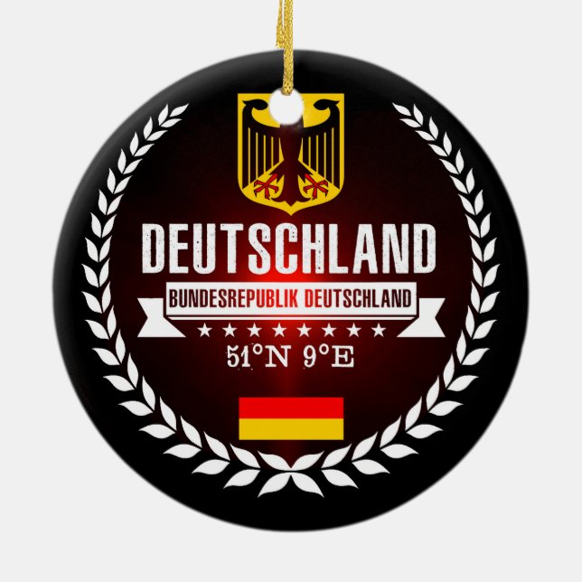 Germany Ceramic Ornament (Back)