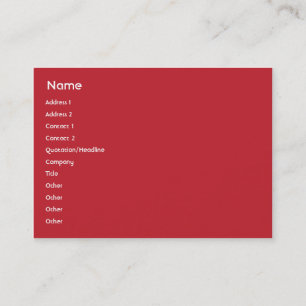 Germany - Chubby Business Card