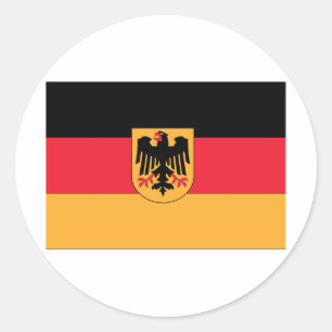 Germany Coat of Arms Classic Round Sticker