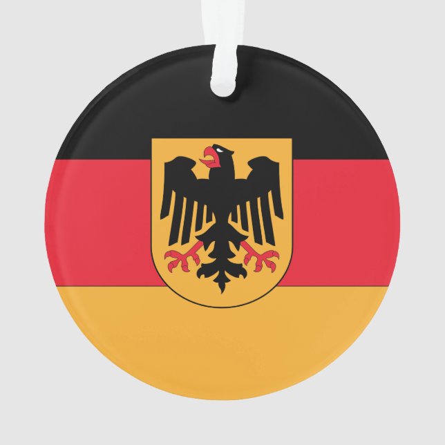 Germany Coat of Arms Ornament (Back)