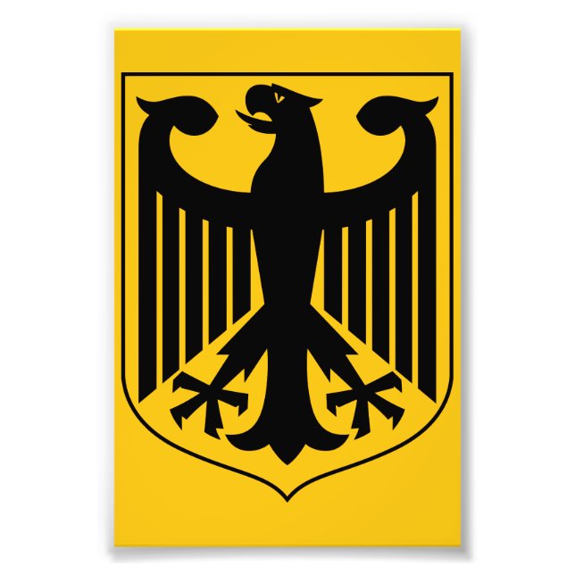 Germany Coat of arms Photo Print (Front)