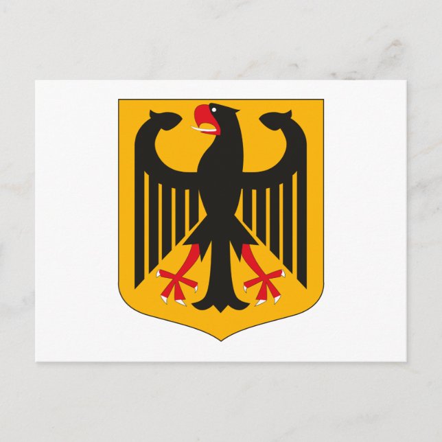 Germany Coat of Arms Postcard (Front)