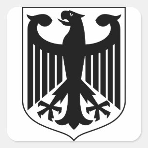 Germany Coat of arms Square Sticker