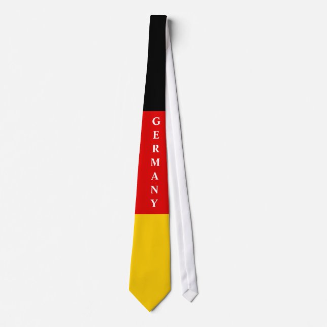 Germany customize flag tie (Front)