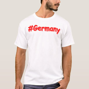 "#Germany" Cute Design. Buy Now T-Shirt