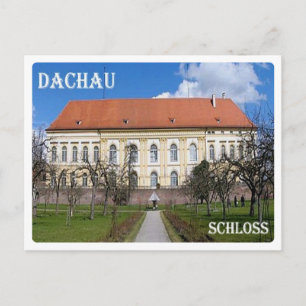 Germany - Dachau - Schloss - Postcard