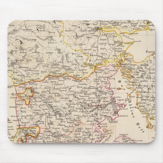 Germany, Denmark Mouse Pad (Front)