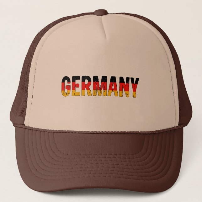 Germany design trucker hat (Front)