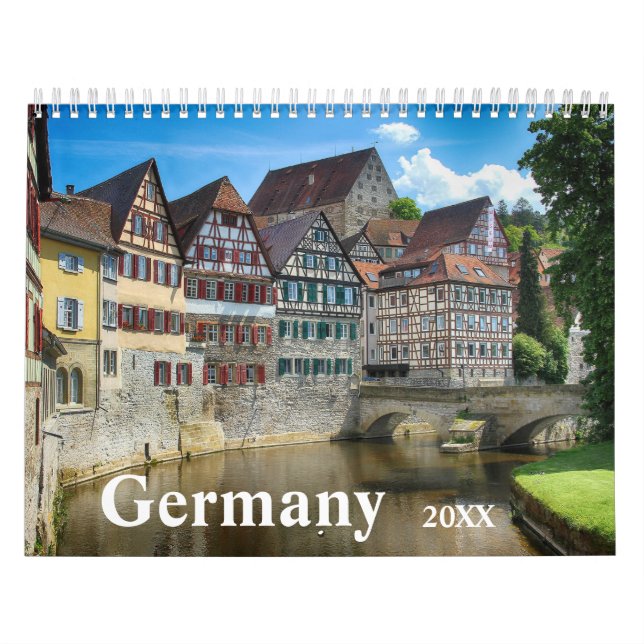 Germany Deutschland European Country  Calendar (Cover)