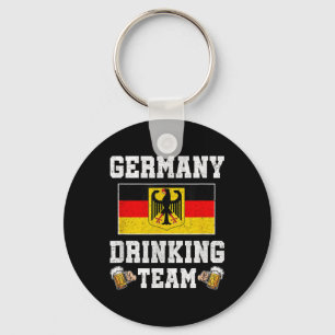 Germany Drinking Team Germany Beer Festivals _1 Keychain