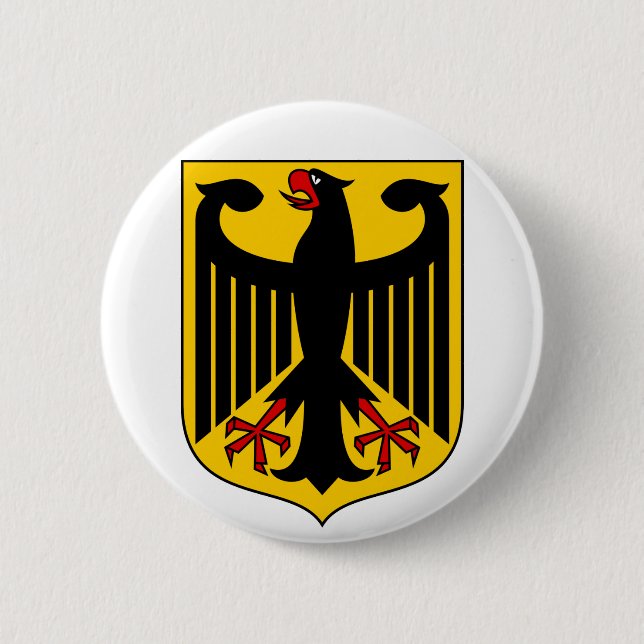 germany emblem 2 inch round button (Front)