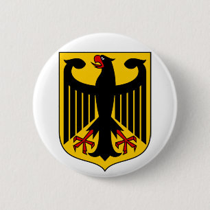 germany emblem 2 inch round button