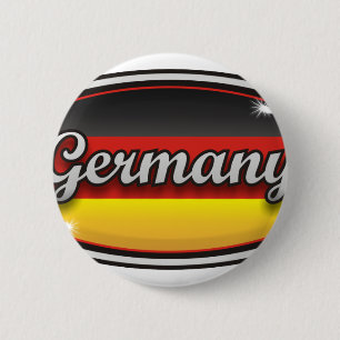 Germany flag 1 2 inch round button
