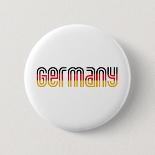 Germany Flag! 2 Inch Round Button