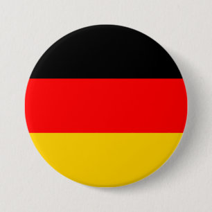Germany Flag 3 Inch Round Button