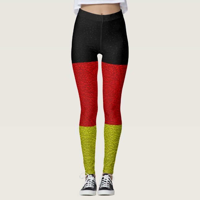 Germany Flag #6 Leggings (Front)