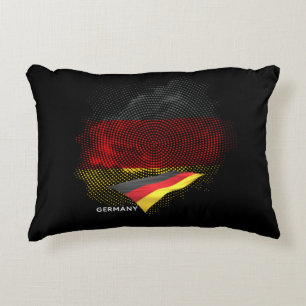 Germany flag accent pillow