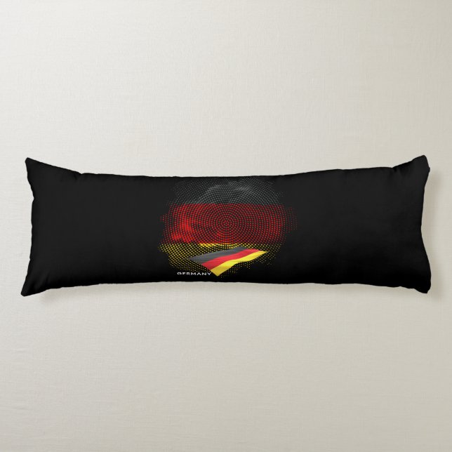 Germany flag body pillow (Front)