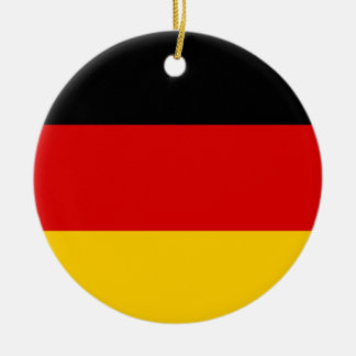 Germany Flag Ceramic Ornament