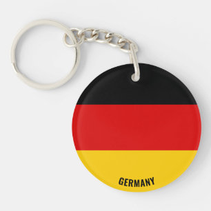 Germany Flag Charming Patriotic Keychain