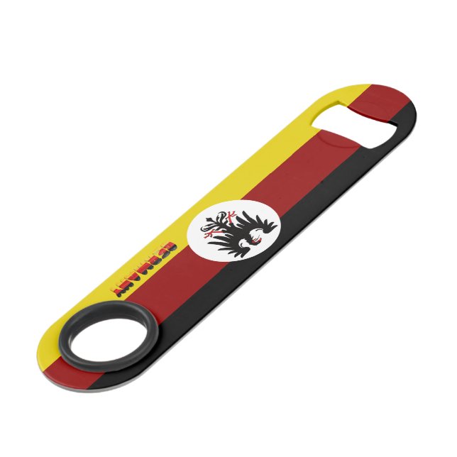 Germany flag-coat of arms bar key (Front Angled)