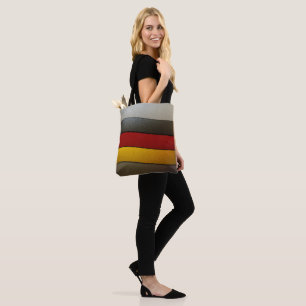 Germany Flag Colours-Chrome by Shirley Taylor Tote Bag