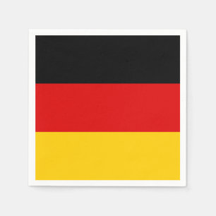 Germany Flag Deutschland Patriotic German Napkin