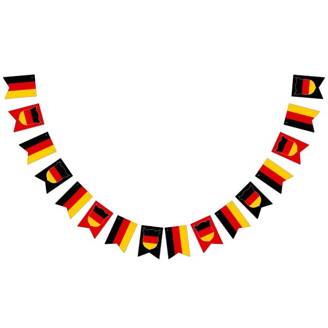Germany Flag Escutcheon Red Black Gold Patriotic (All)