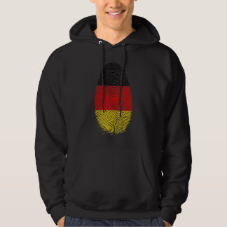 Germany Flag Fingerprint It Is In My Dna For Germ Hoodie