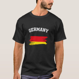 Germany Flag German Vacation Gifts Germans Hiking T-Shirt