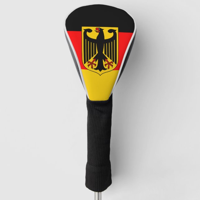 Germany Flag Golf Head Cover (Front)