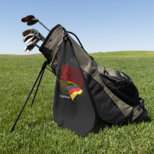 Germany flag golf towel