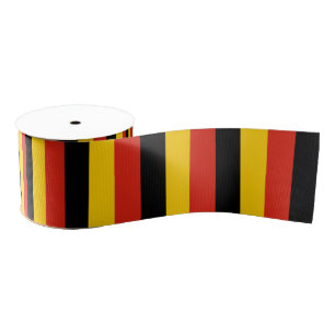 Germany flag grosgrain ribbon
