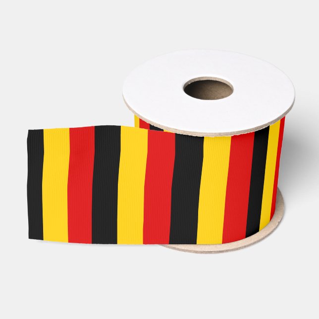 Germany flag grosgrain ribbon (Spool)