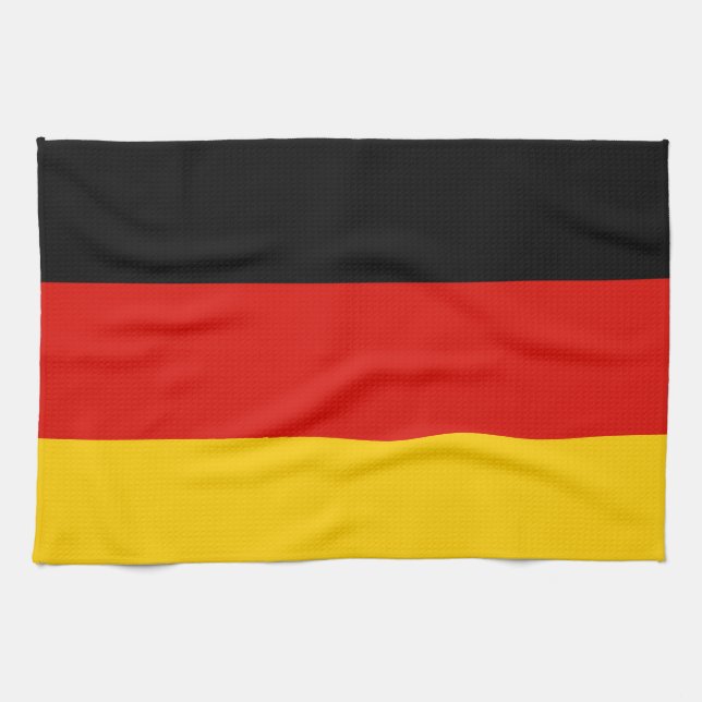 Germany Flag Kitchen Towel (Horizontal)